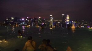 [4K] Marina Bay Sands INFINITY POOL || WORLD'S LARGEST INFINITY POOL || Places to go in Singapore