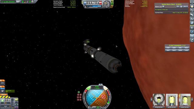 Duna Station Part 4 [48] Kerbal Space Program Career Breaking Ground DLC смотреть онлайн