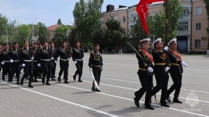 Сотрудники МЧС Дагестана приняли участие в параде Победы