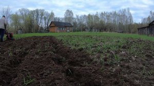 Культивация огорода.