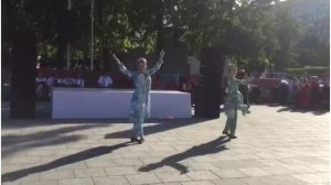 Узбекский  зажигательный танец. "Андижанская полька" Пенза 2020 г.
