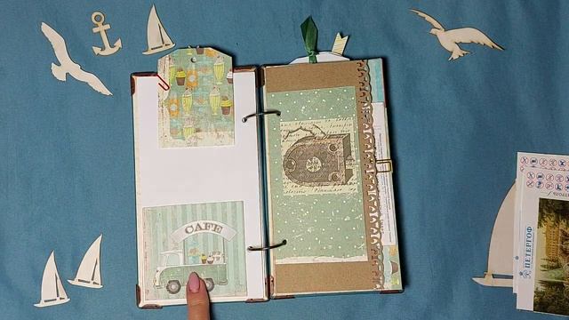 Мой ⛴️ питерский #тревелбук (основа).1видео. #scrapbooking #скрапбукинг #travel #travelbook #тревел смотреть онлайн