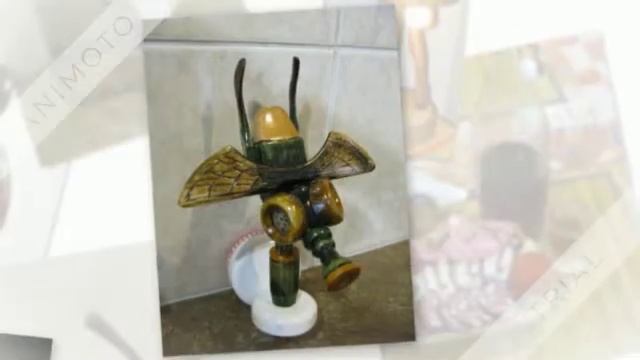 Часть - 3.Сувениры из дерева работы мужа. смотреть онлайн