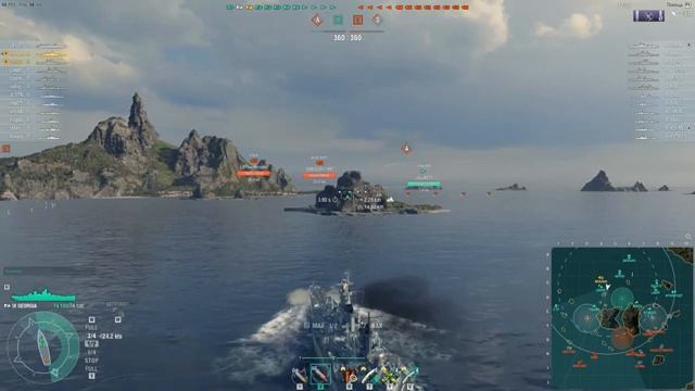 Дикая волна. суп из семи....торпед Ч.2 | World of Warships смотреть онлайн