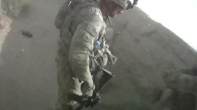 Камера на боевом шлеме - Перестрелки в Афганистане.Оружие запада. Армии мира. смотреть онлайн