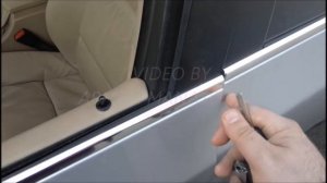 BMW E60  5 SERIES  КНОПКИ НА КЛЮЧЕ ПЕРЕСТАЛИ РАБОТАТЬ.  НАДО ХОРОШО  ЗАКРЫТЬ ВОДИТЕЛЬСКУЮ ДВЕРЬ.