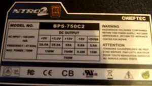 Блок питания Chieftec BPS-750C2 Ntro 2, 750W