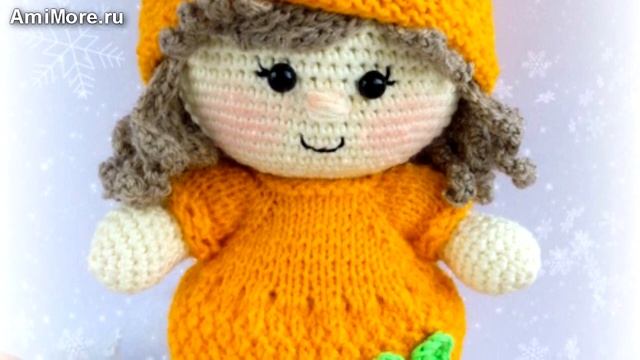 Амигуруми: схема Пупса - Малышка Мандаринка. Игрушки вязаные крючком - Free crochet patterns.