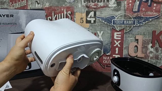 Обзор ультразвукового увлажнителя воздуха Brayer BR4702 смотреть онлайн