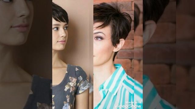 Impressive short pixie hair cut