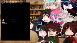 Demon slayer + Muzan, uppermoons, yorichii react to my gallery | Pt.3 | Maybe Doukaza | KNY |
