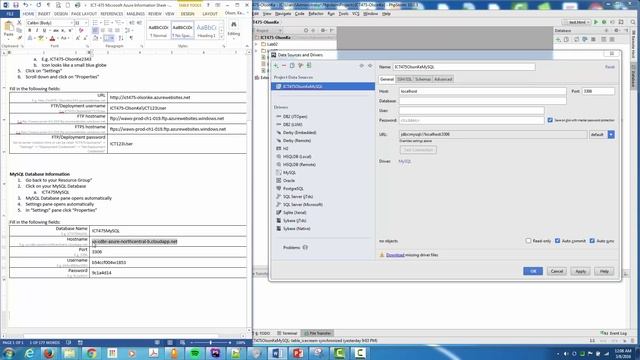 Connecting PhpStorm to Microsoft Azure MySQL Database смотреть онлайн