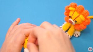 МК Львёнок 2 Часть - вязаная крючком игрушка лев. Амигуруми | Crochet little Lion pattern.