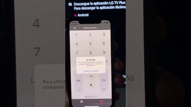 Duplicar pantalla del iPhone en TV LG