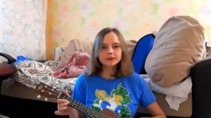 гречка-анимешница на укулеле