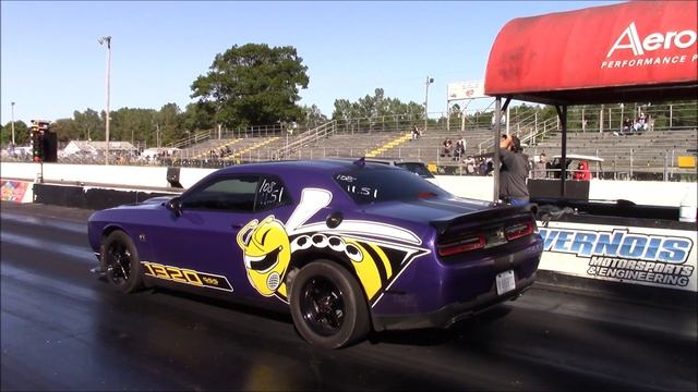 2019 Dodge Challenger R/T Scat Pack 1320 Goes 1/4 Mile Bracket Racing & Wins 3 Rounds - Drag Racing смотреть онлайн