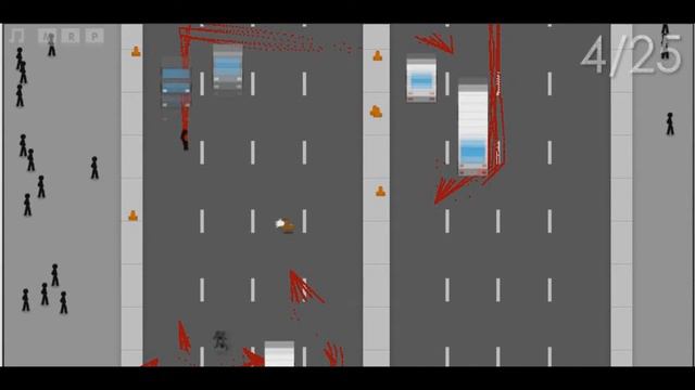 Flash Games - снова пешеход, рекорд будет побит? #2 смотреть онлайн