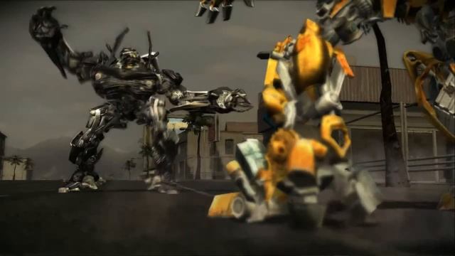 Прохождение Transformers: The Game Автоботы Пригород: Раздел 1