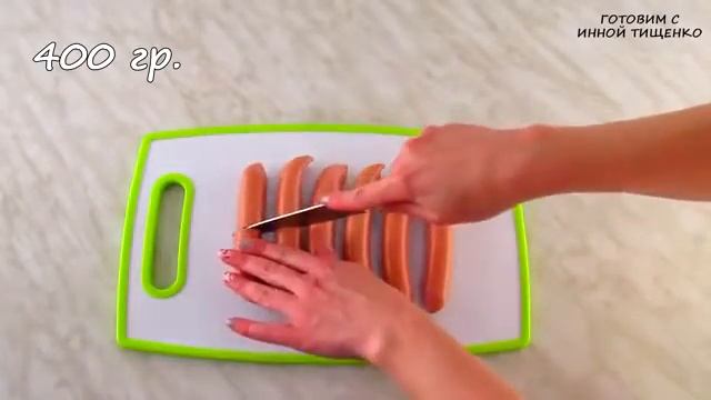 Сосиски в кляре на палочках