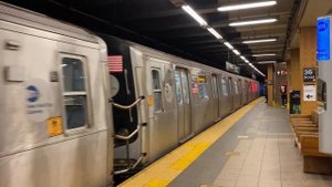 MTA New York City Subway D, N, R, & Work Trains @ 36th Street On BMT Fourth Avenue Line (2/4/21)