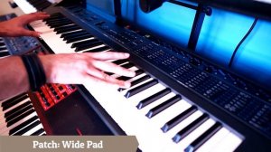 Korg DW-8000 - "Wide Pad" Patch