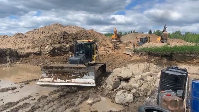 Аренда бульдозера в Петербурге (Подгорное) смотреть онлайн