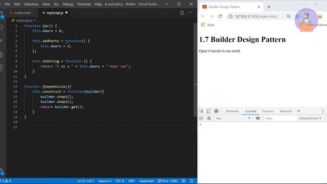 1.7 Creational Design Patterns | Builder Pattern