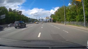 Езда на машине, #шум. Успокаивает. Москва. Обычные районы #moscow