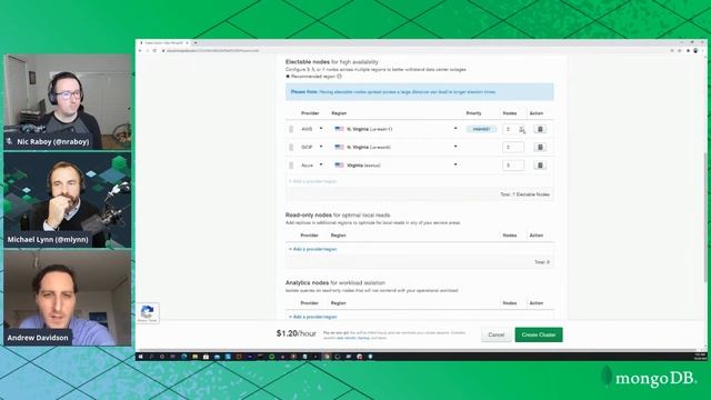 MongoDB Atlas Multi-Cloud with Andrew Davidson смотреть онлайн