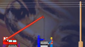 6.3.4 Обязанности стропальщика при выполнении работ стреловыми кранами близи ЛЭП