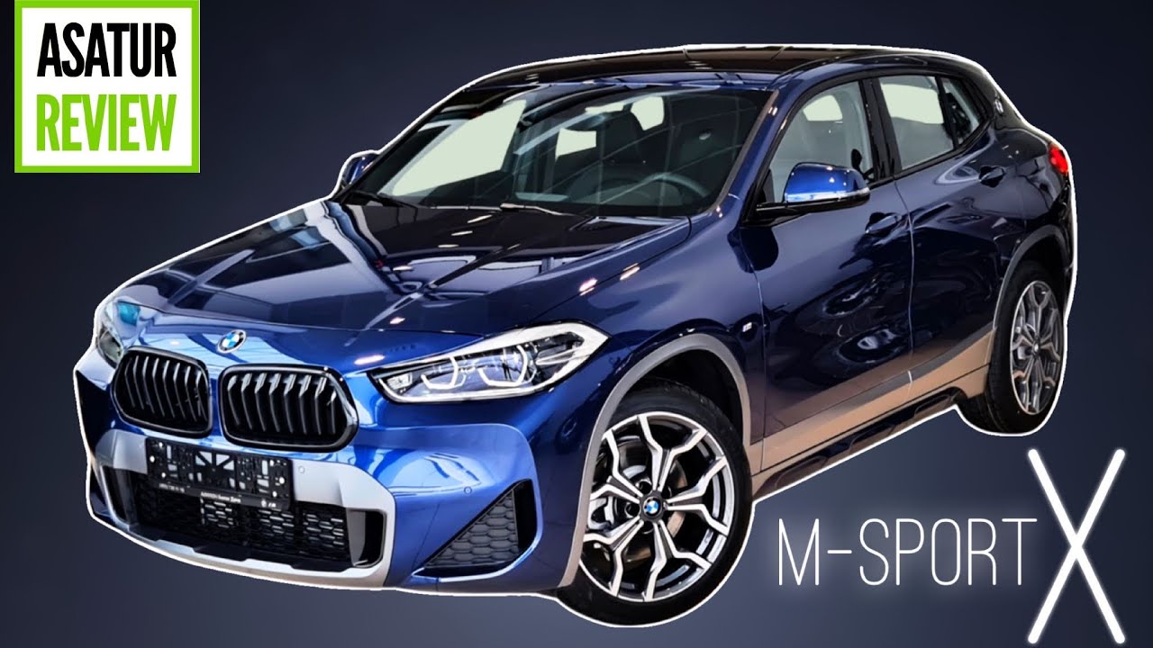 ?? Обзор BMW X2 F39 20i xDrive M-Sport X Phytonic Blue / БМВ Х2 Ф39 20и М-Спорт Х 2022