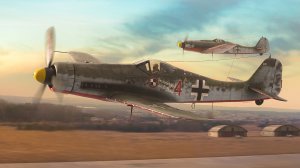War Thunder Cinematic | Фокке-Вульф 190 Д13  Дора | Focke-Wulf Fw 190 Würger