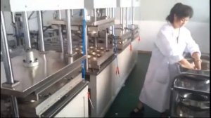 Производство одноразовой 100% био посуды. Biodegradable tableware manufacturing.