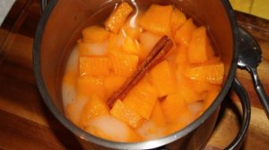 Пряная тыква в сахарном сиропе