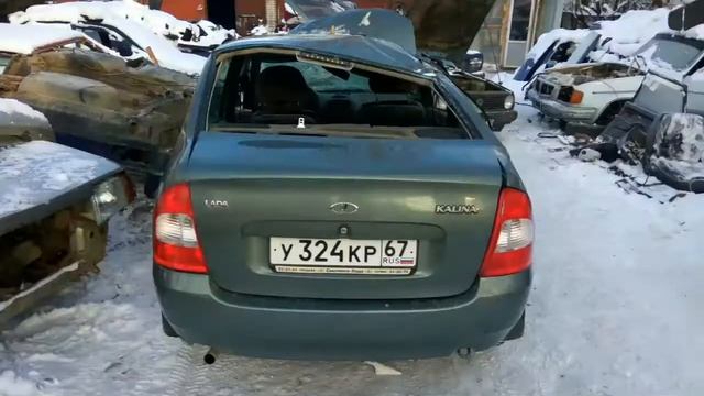 Lada Kalina 2008 года пробег 94000 мотор шестнадцатиклапанный полный стеклопакет кондиционер AB