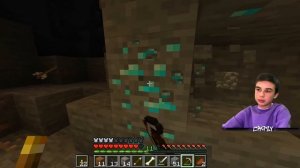 НАШЛИ АЛМАЗЫ?! Выживание в Minecraft #4