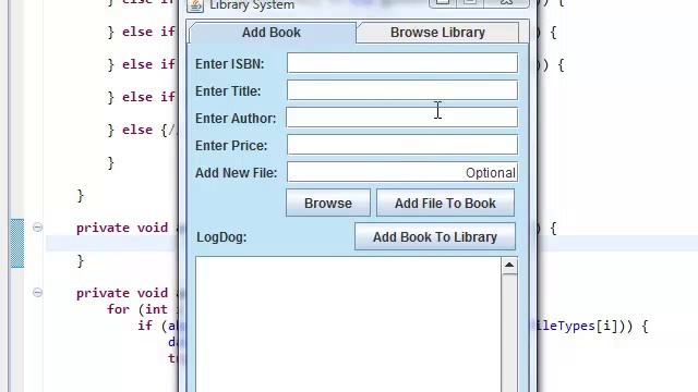 Java: Extended Simple Library System With GUI (Part 27) смотреть онлайн