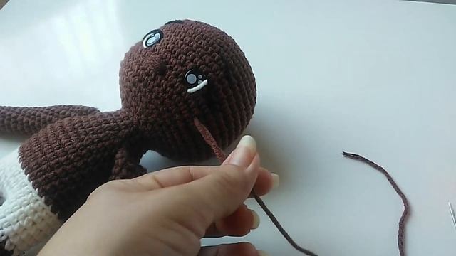 Tutorial Boneca Marilha Amigurumi - Passo a Passo (Parte 3) смотреть онлайн