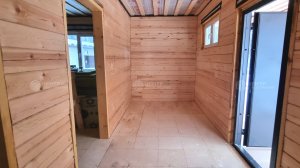 Черновая отделка деревянного дома 6 на 8 с мансардой. Утеплить дом из бруса. Александр Кочев