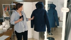 Сшила мужскую куртку. Зимняя куртка.