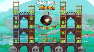 Этот ЗАМОК НЕ РАЗРУШИТЬ в ANGRY BIRDS FRIENDS!!!
