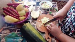 ?Скрыла от всех.?Лече из кабачка и перца.Заготовка на зиму.?