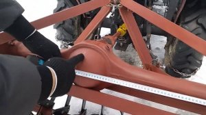 Размеры почвофрезы синтай-160