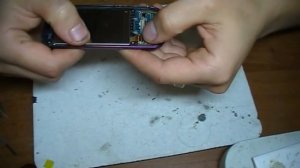 Samsung C3752 замена дисплея и шлейфа