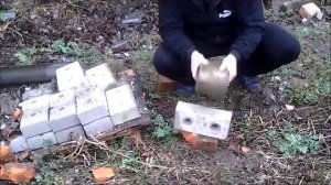 Изготовление кирпича в домашних условиях часть 3
