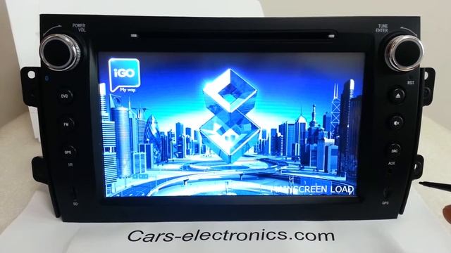 Double din Suzuki SX4 car DVD GPS navigation system смотреть онлайн