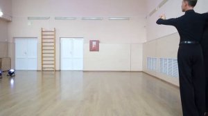 Running Weave from PP in Waltz Бегущее плетение из ПП в Медленном вальсе