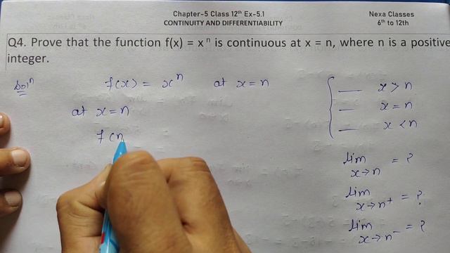 Class 12 Ex 5.1 Q4 Math | Continuity | Chapter 5 | Q4 Ex 5.1 Class 12 Math | Ex 5.1 Q4 Class 12 Mat смотреть онлайн