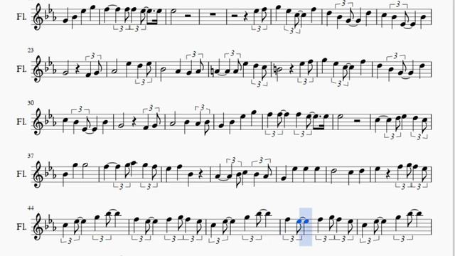 Flute Sheet Music: How to play Lemon by Kenshi Yonezu 米津玄師 смотреть онлайн