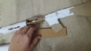 мои самоделки из картона  метро 2033